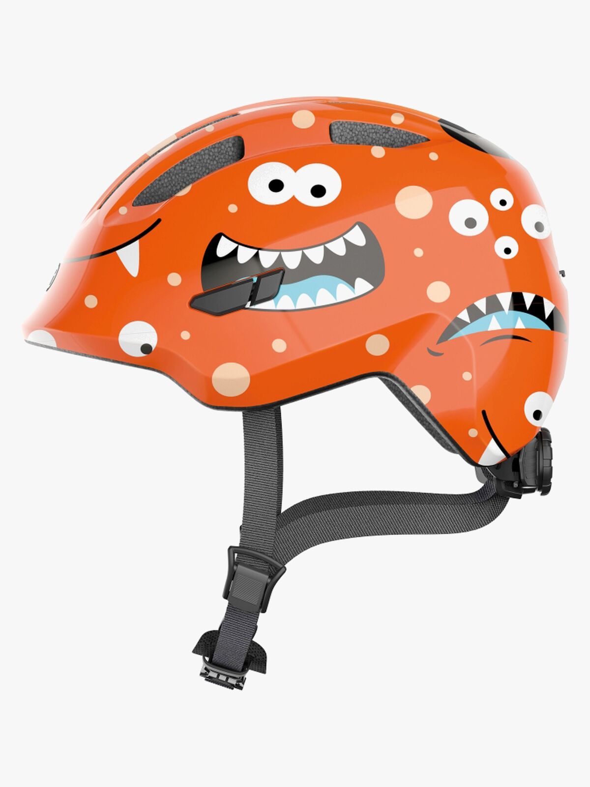 ABUS Smiley Helm, Orange Monster