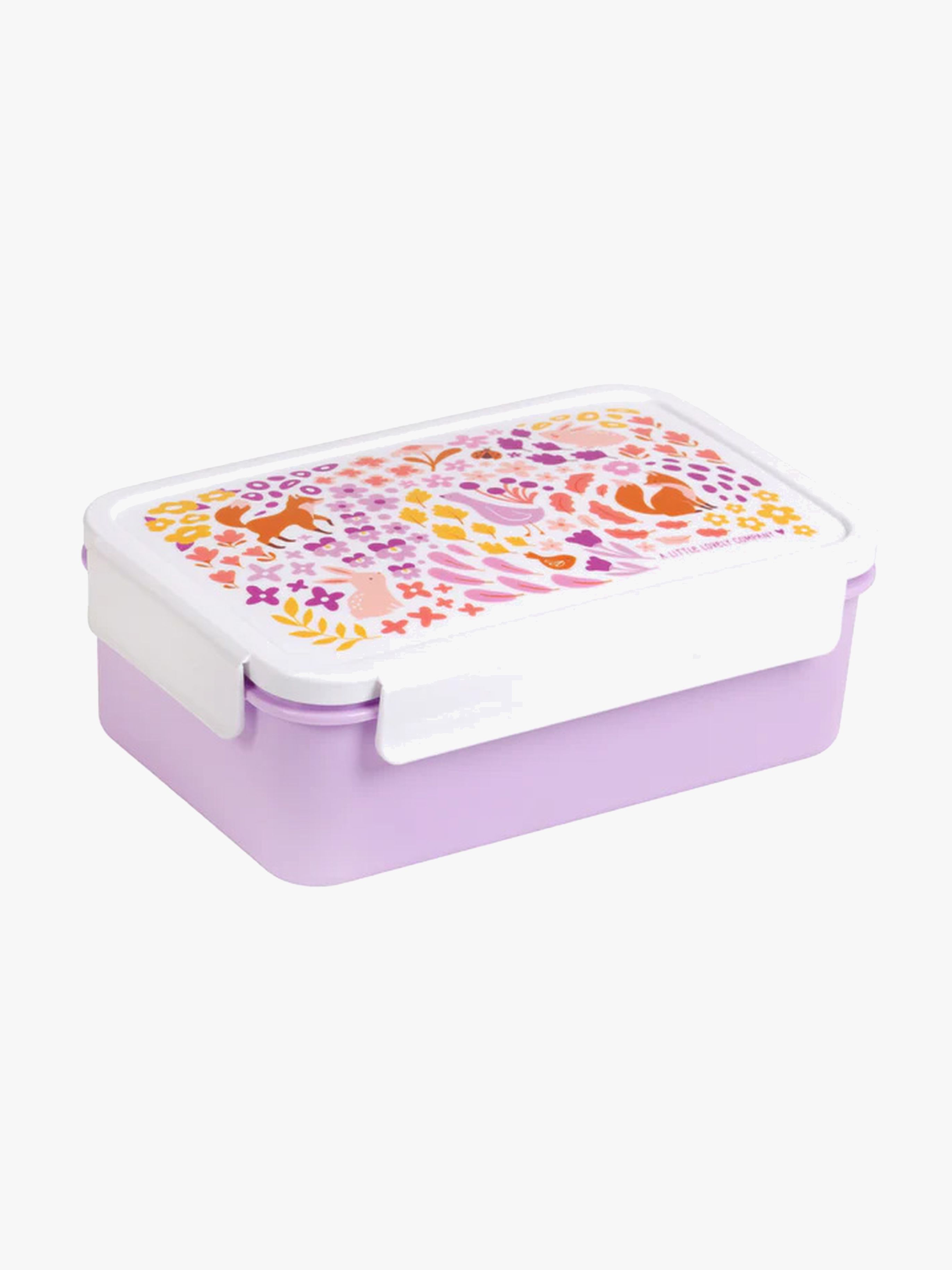 A Little Lovely Company Bento Brotdose, Blumengarten