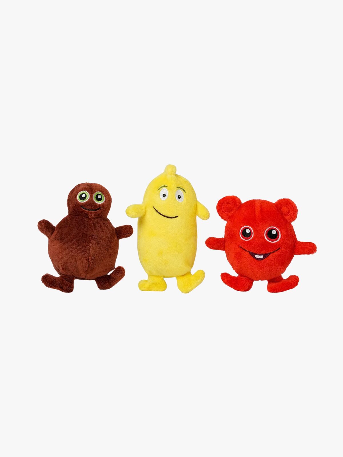 Teddykompaniet Babblarna Plüschspielzeuge Bobbo, Bibbi & Babba 15 cm