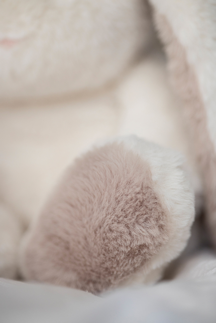 Teddykompaniet Plüschspielzeug Mocca Kaninchen 34 cm, Creme