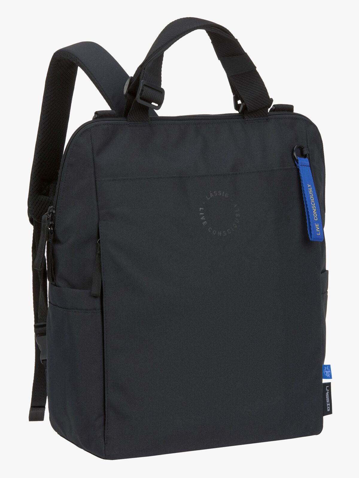 Lässig Conversion Wickeltasche Rucksack, Black
