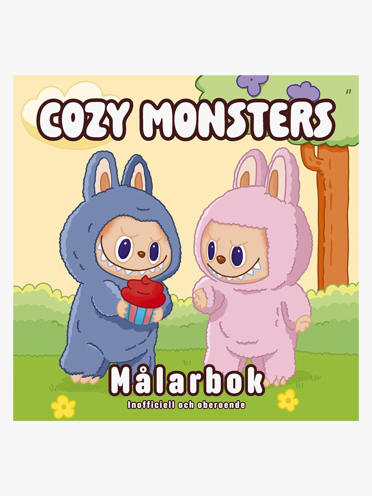 Tukan Förlag Cozy Monsters Malbuch