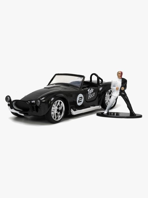 Jada Toys DC Comics Auto mit Figur Two Face & 1965 Shelby Cobra 427 1:32
