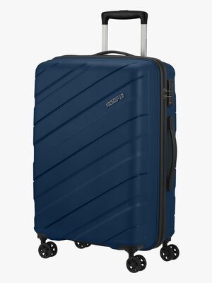 American Tourister Jetdriver Spinner Reisekoffer 63L, Navy Blue