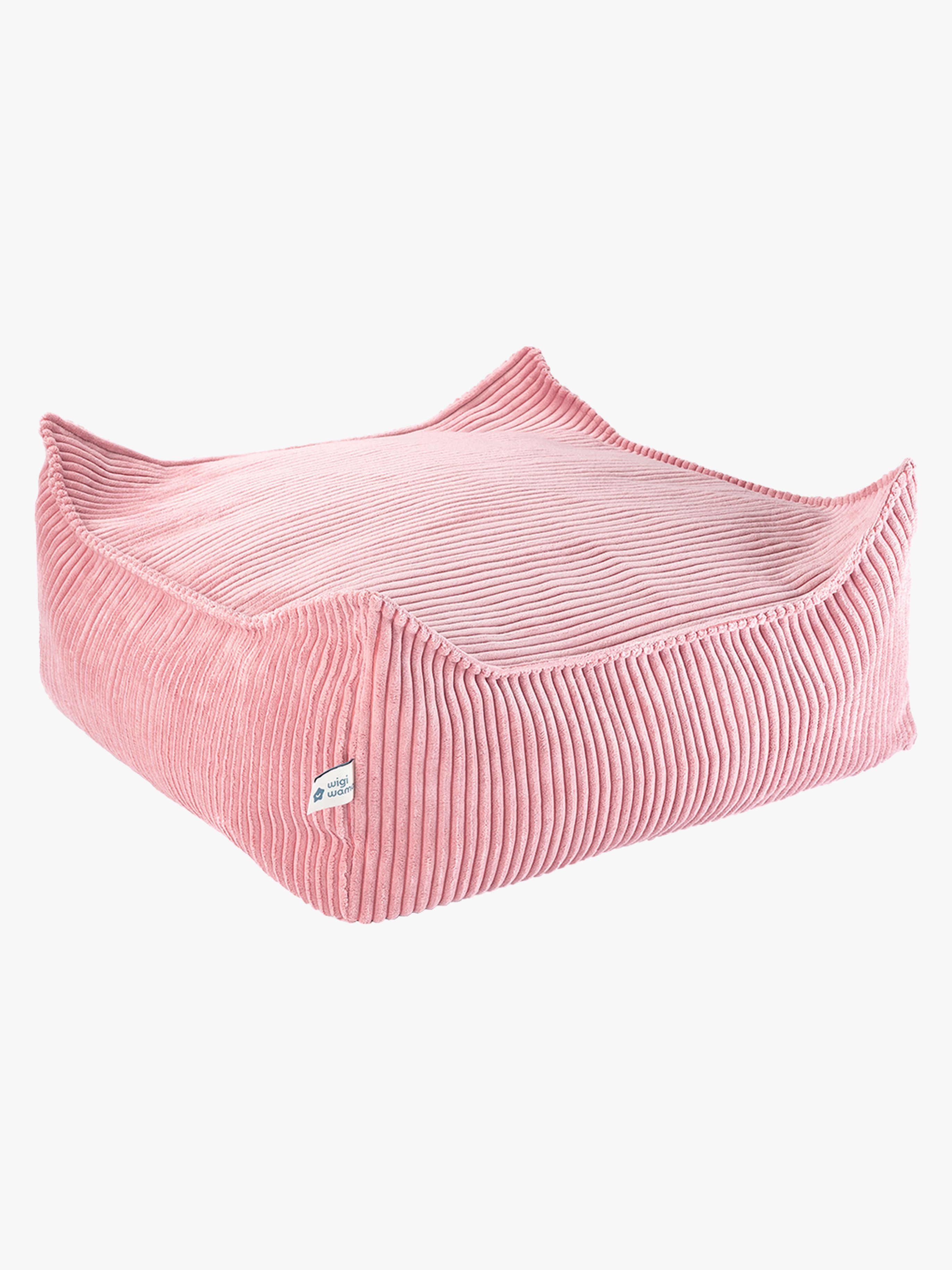 Wigiwama Quadrat Sitzhocker, Pink Mousse