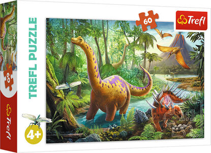 Trefl Puzzle Dinosaurier 60 Teile