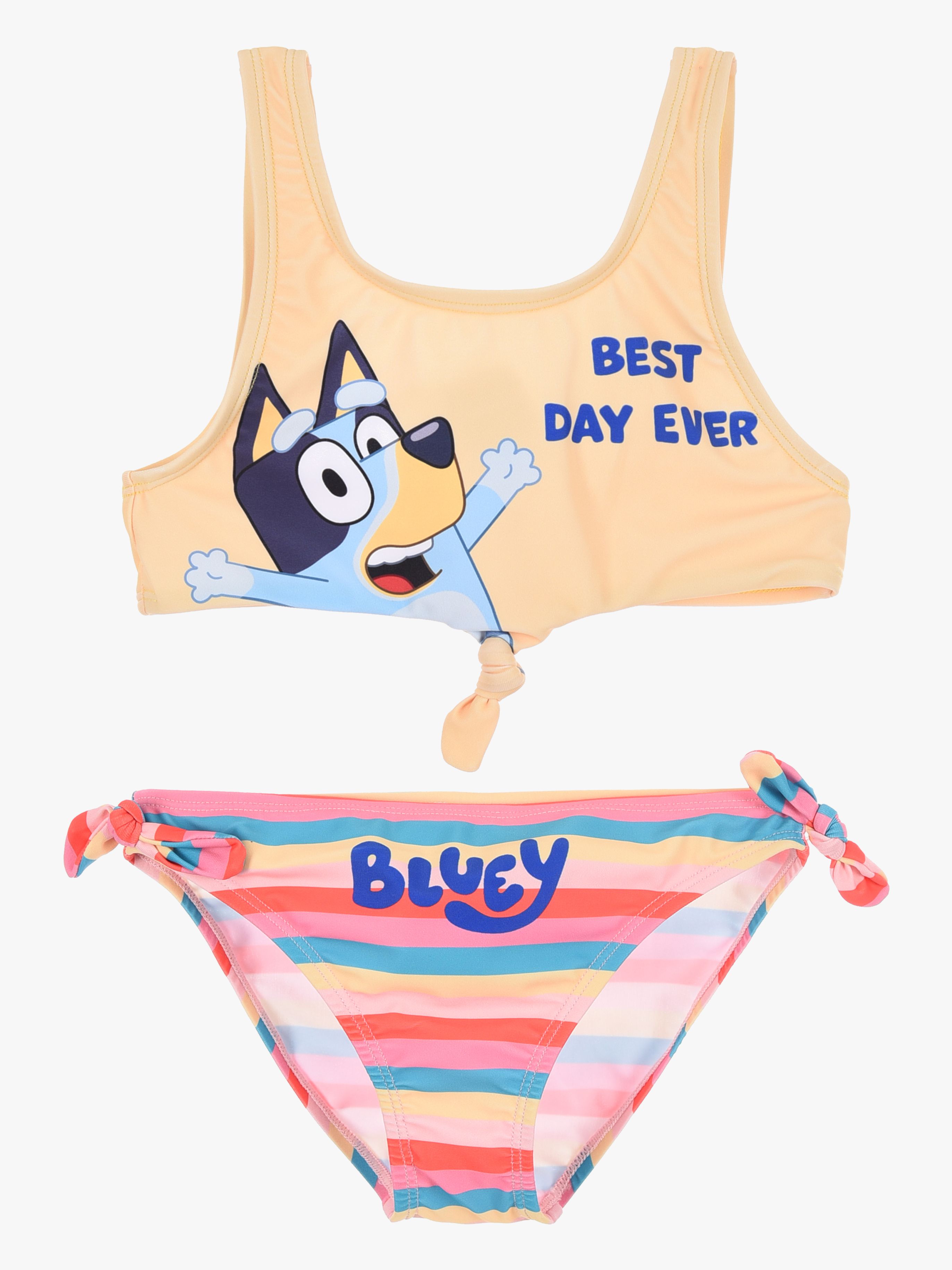 Bluey Bikini, Gelb, 104-110