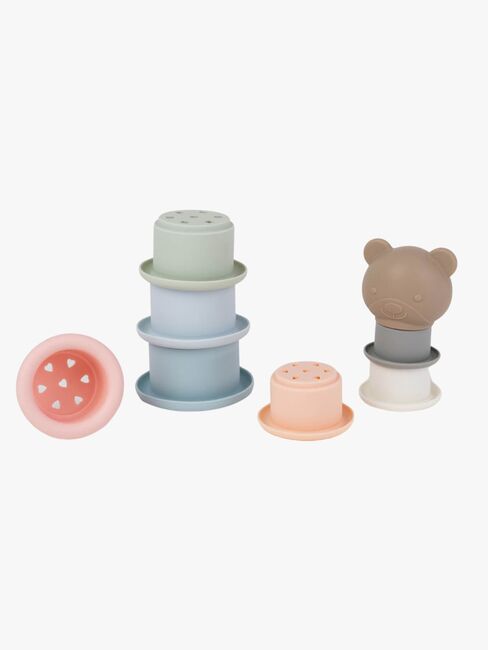 Teddykompaniet Teddybär Stapelspielzeug Silikon