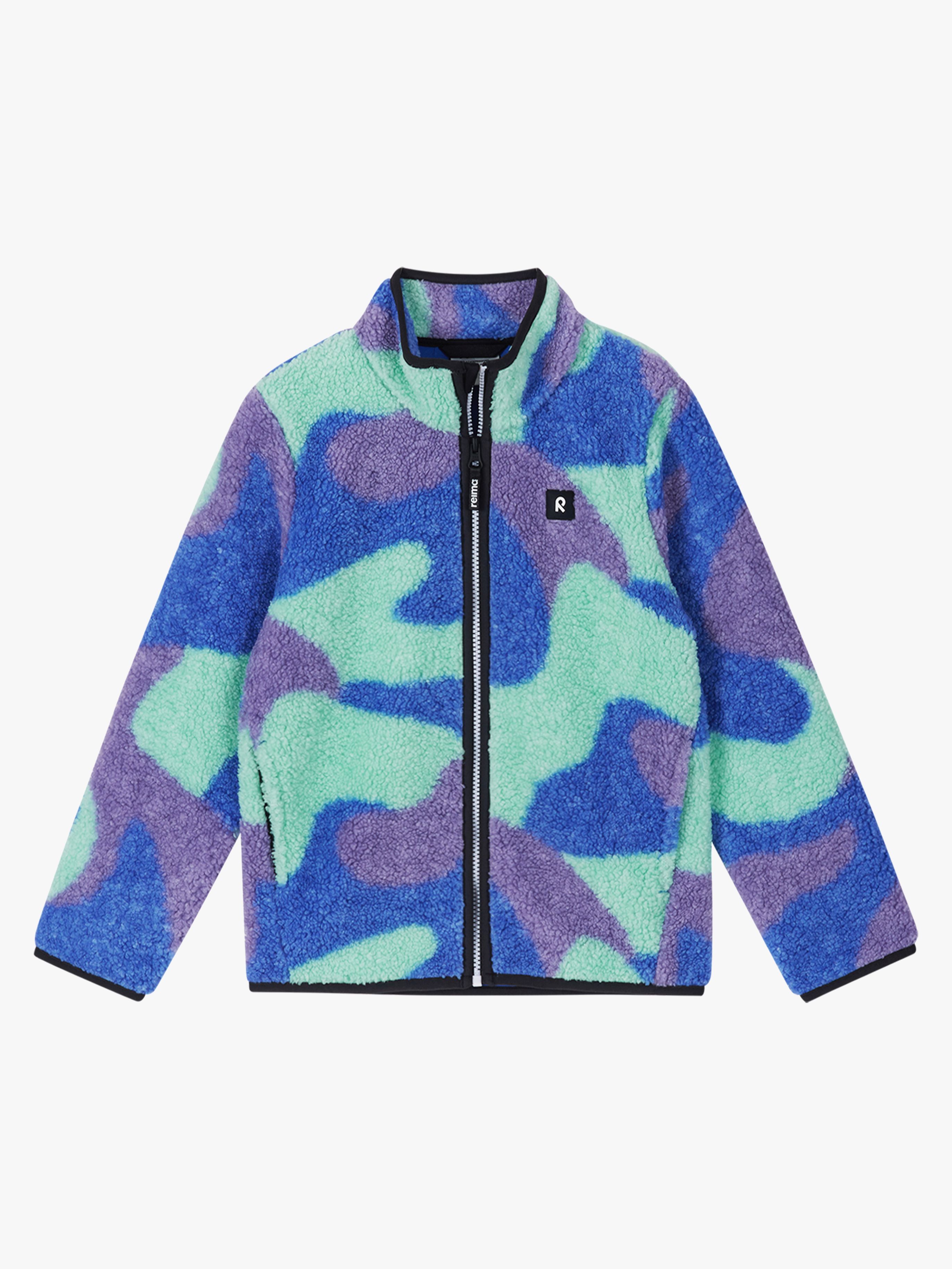 Tupsis Fleecejacke, Sparkly Blue, 116