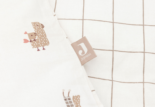 Jollein Bettwäsche 100x140, Animal Friends
