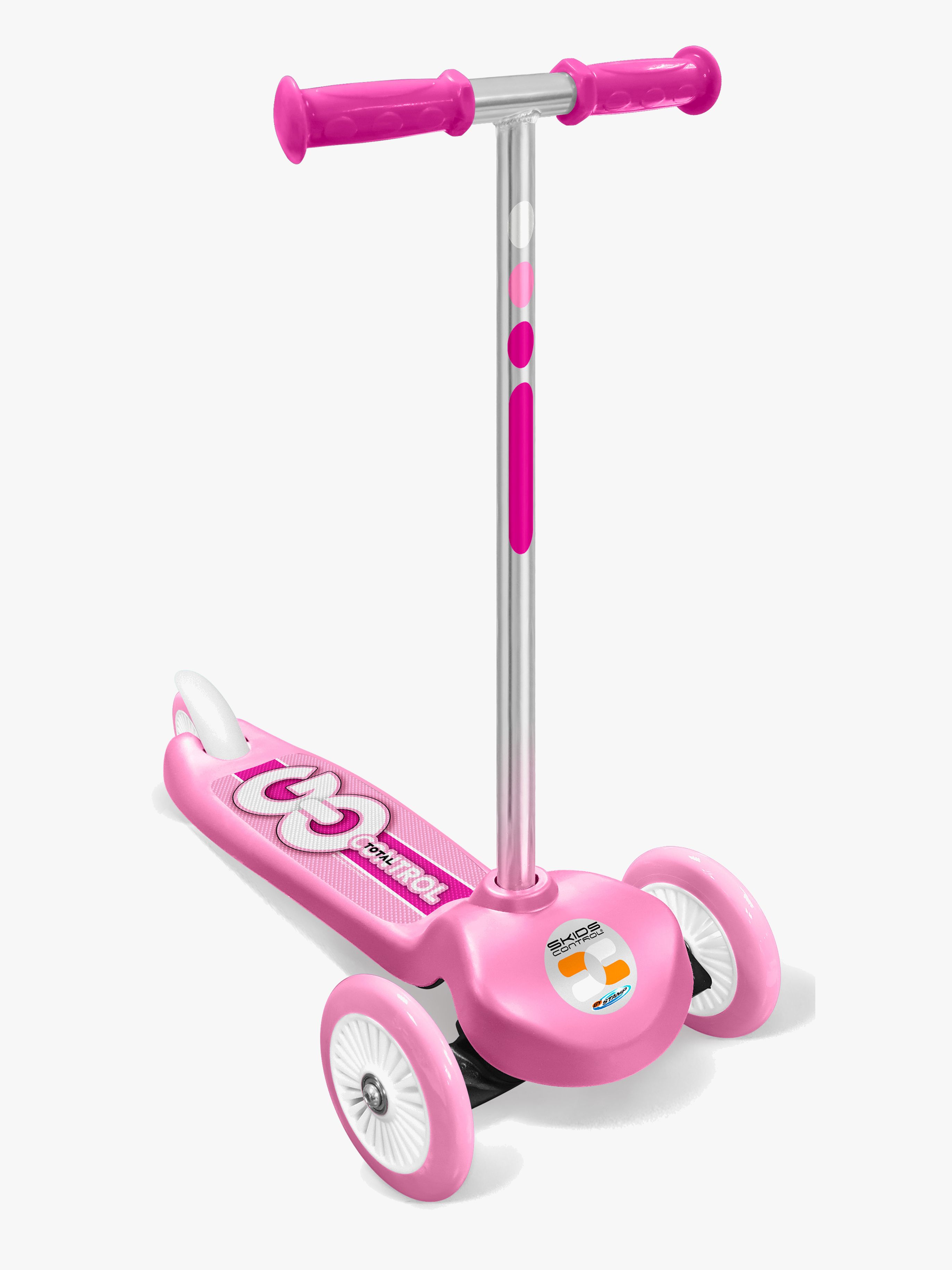 Skids Control Steuerung 3-rädriger Tretroller, Rosa