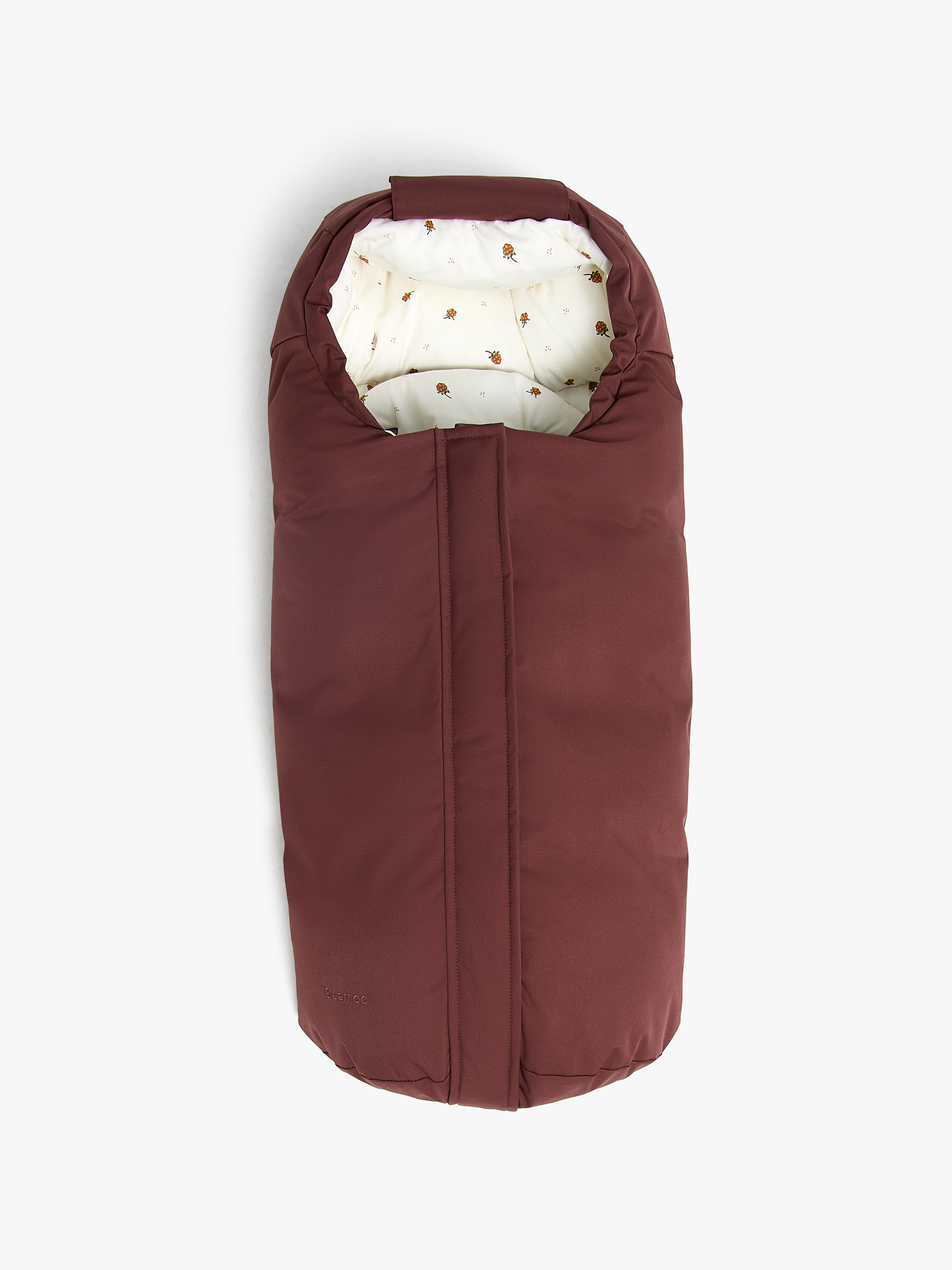 Beemoo Mini Winterfußsack, Burgundy/Cloudberry, Winterfußsäcke
