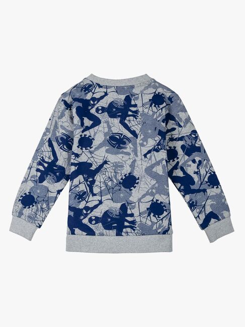 Marvel Spider-Man Pullover, Grau/Blau