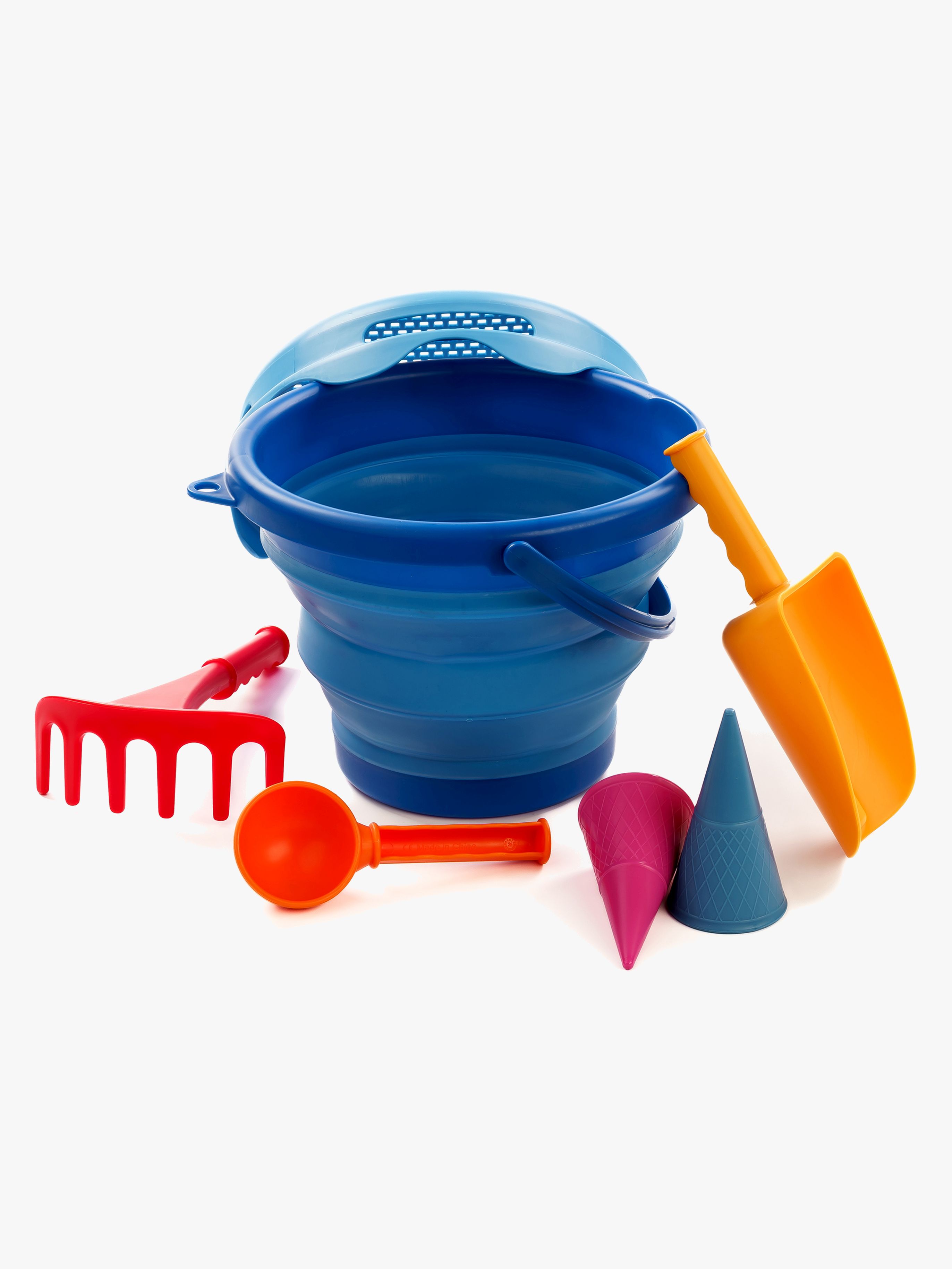 Schildkröt Sandspielzeug-Set 7-in-1, Blau