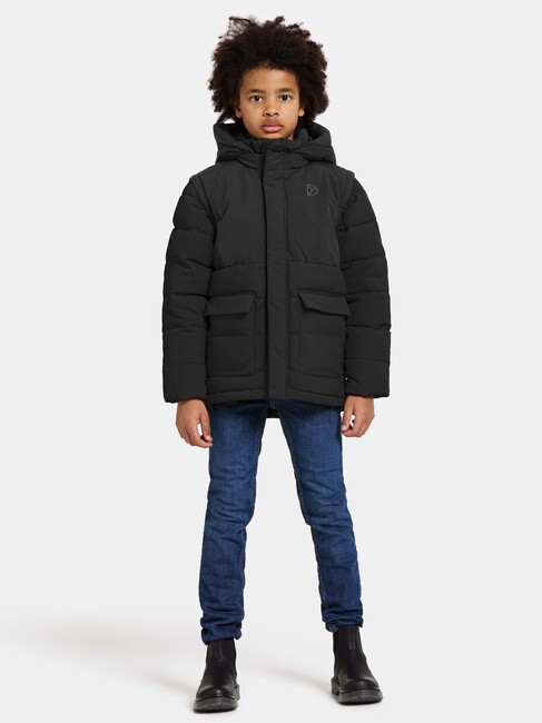 Didriksons Granite Steppjacke, Schwarz