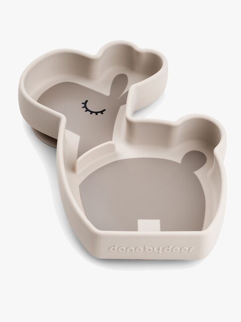 Done By Deer Stick & Stay Silikonteller Lalee, Sand