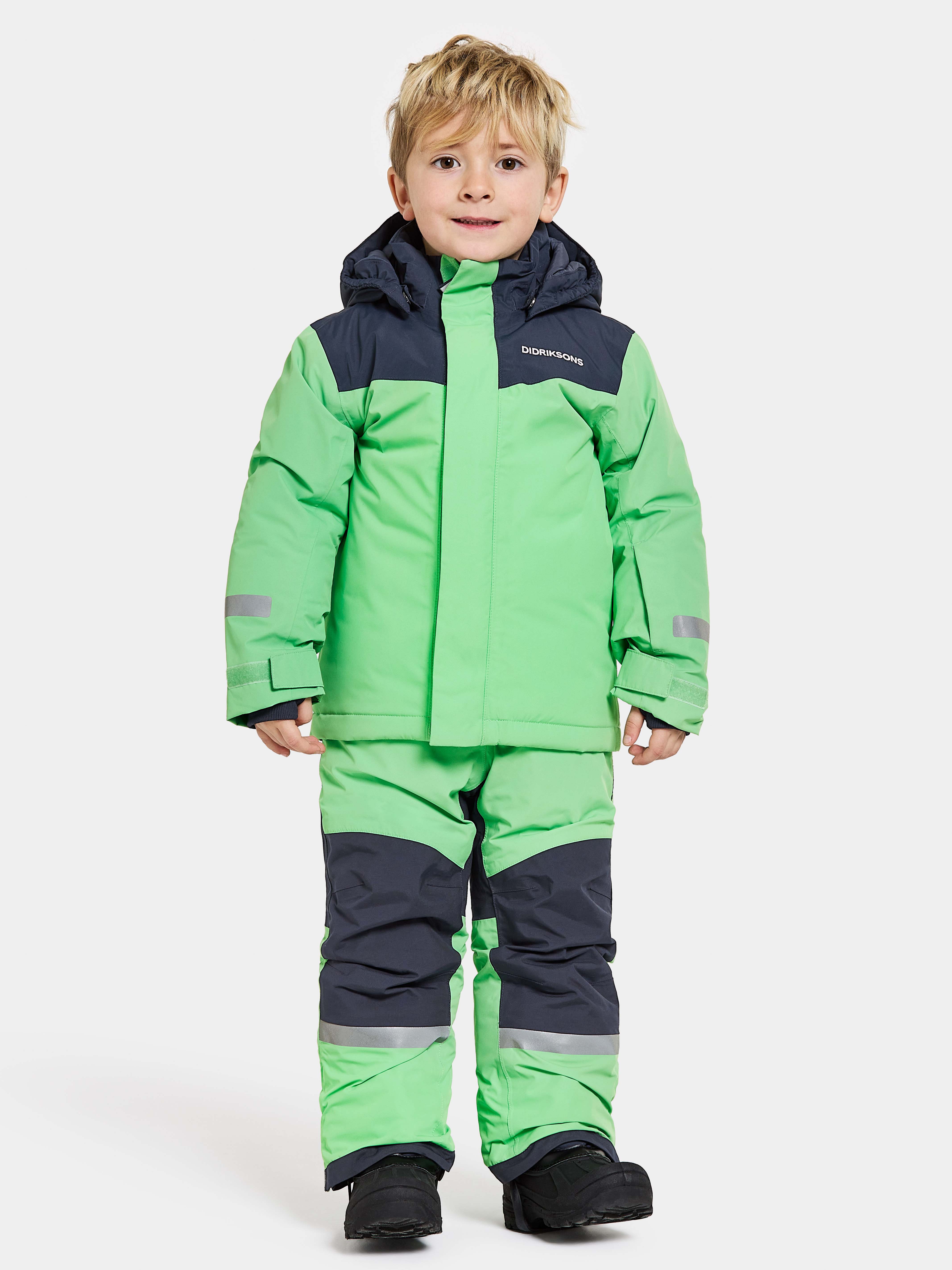 Didriksons Skare Skianzug, Dusty Lime, 90