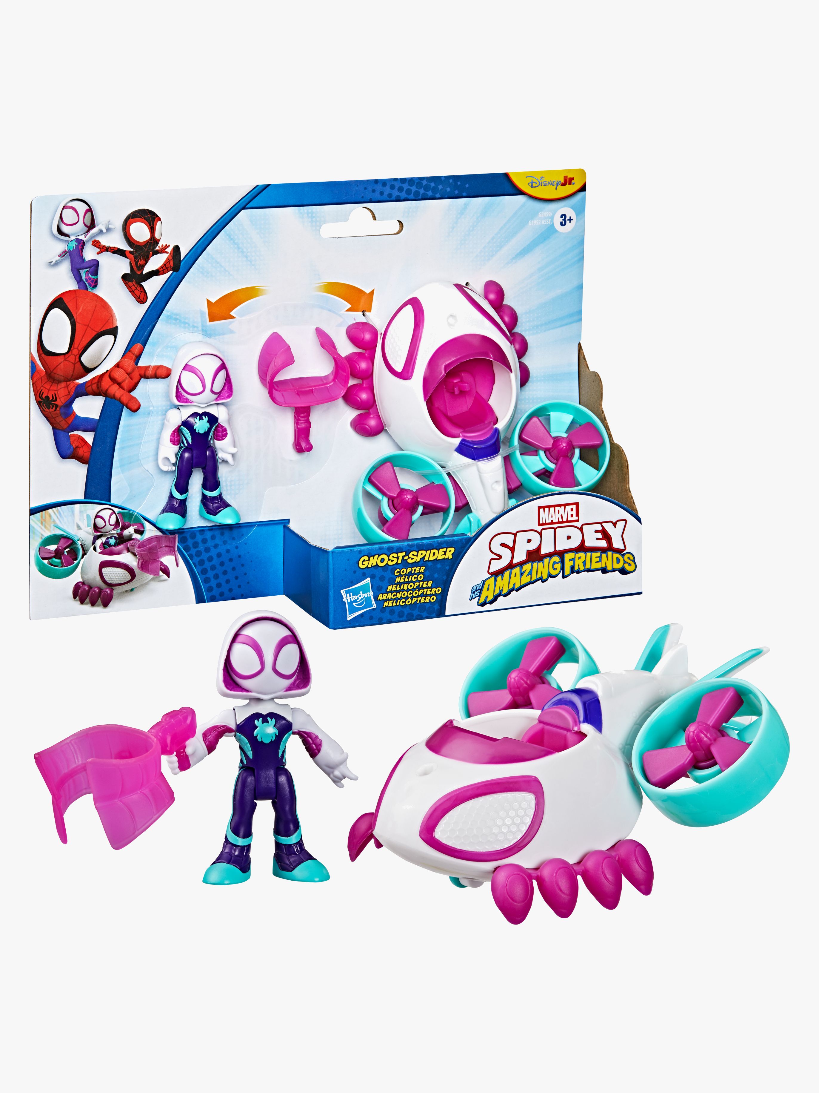 Figur mit Fahrzeug Ghost-Spider Copter
