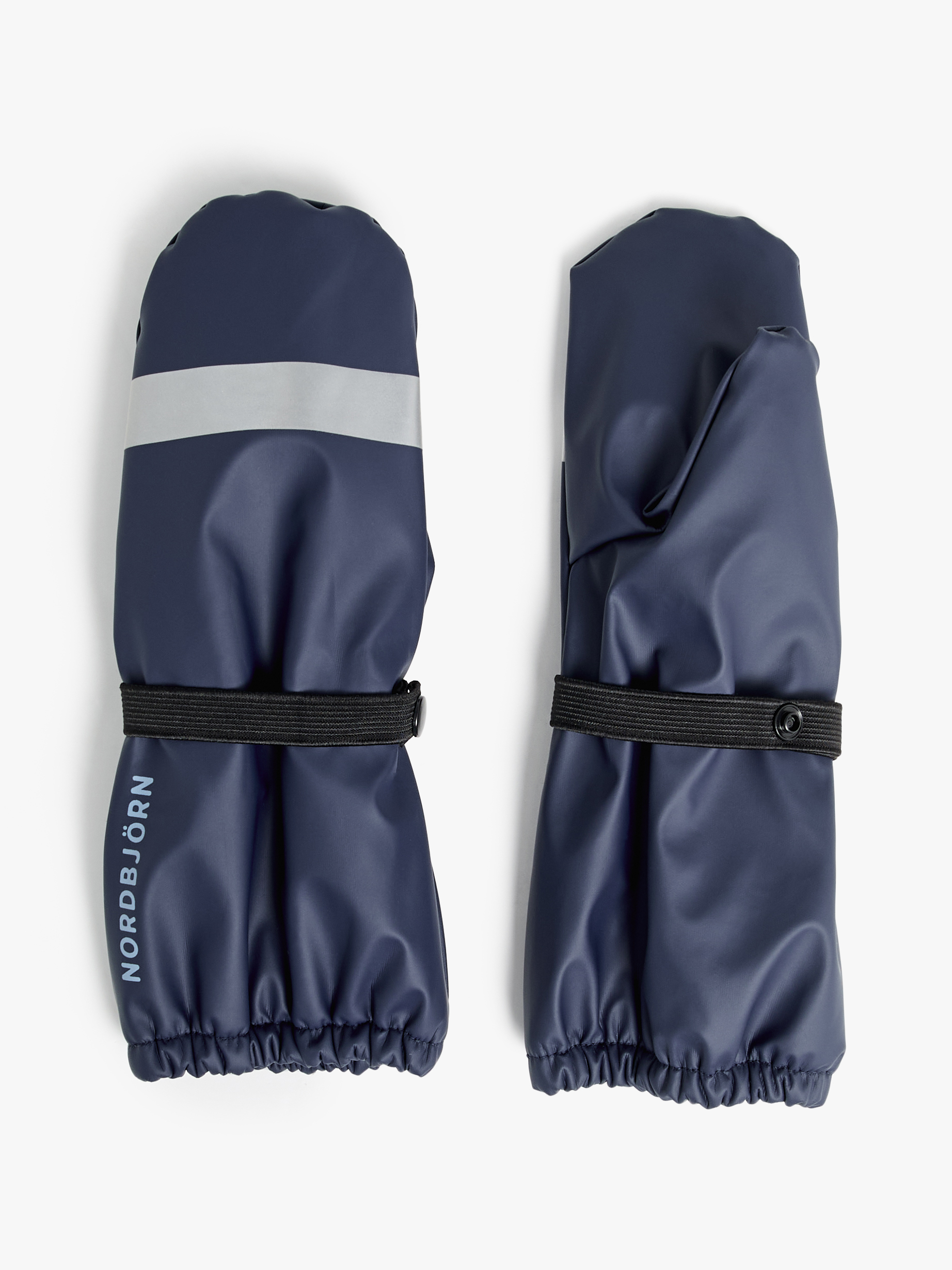 Nordbjörn Vik Gefütterte Regenfäustlinge, Marineblau, 6-8 Jahre