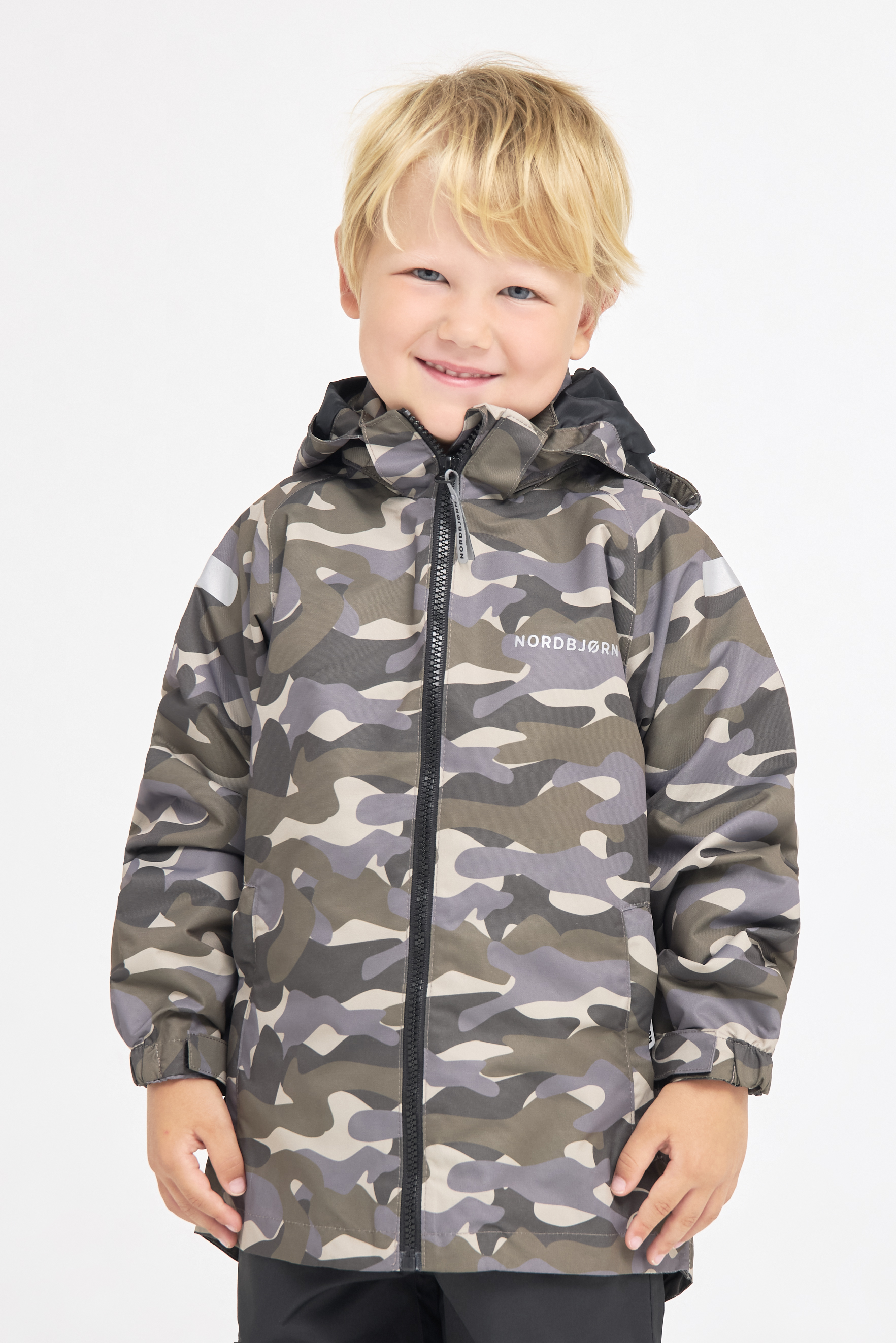Nordbjørn Vinga Outdoorjacke, Hide and Seek Grey, 92
