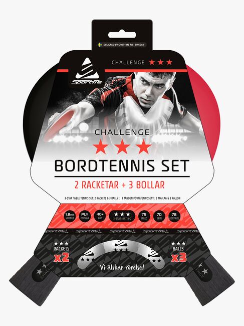 SportMe Tischtennis-Set 3-Sterne Challenge