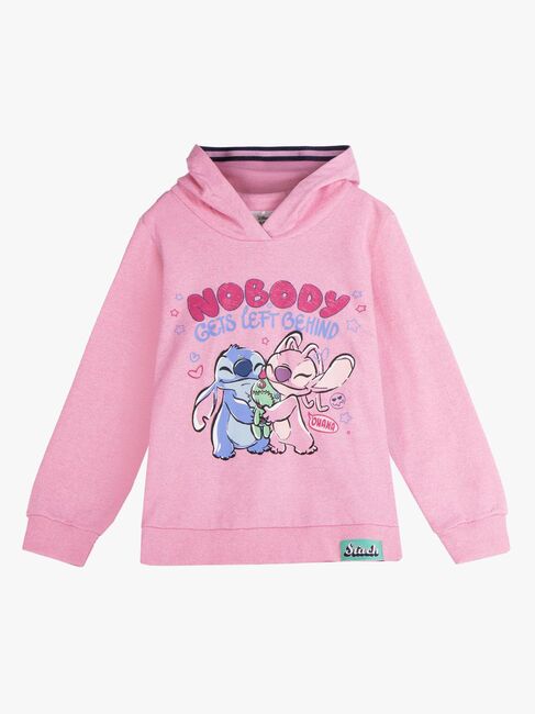 Disney Lilo & Stitch Hoodie, Rosa