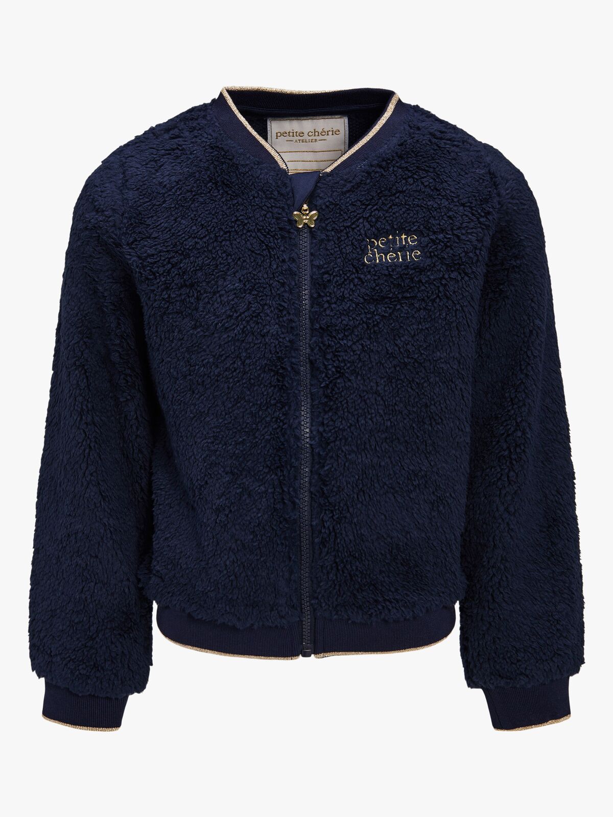 Petite Chérie Atelier Vienna Fleecejacke, Black Iris