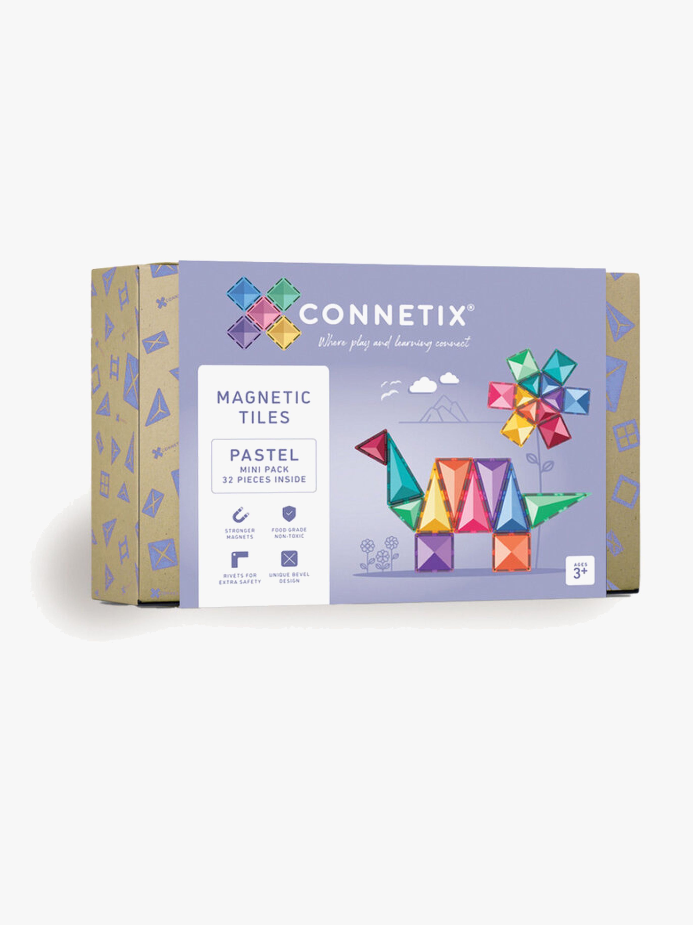 Connetix Magnetische Bauteile Pastel Mini Pack 32 Teile