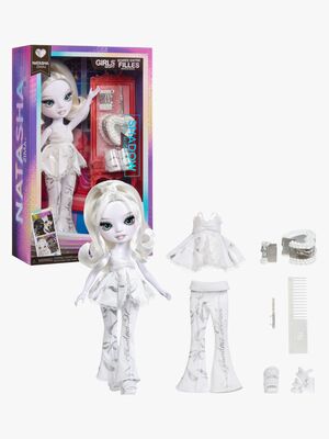 Rainbow High Modepuppe Girls Night Natasha, Weiße Haare