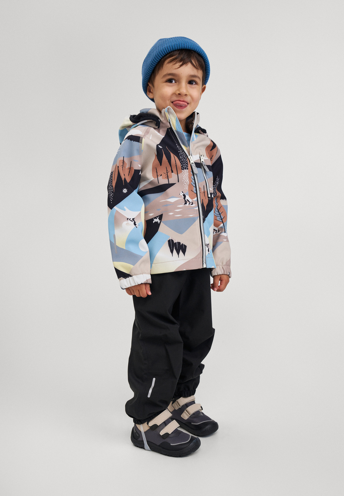 Reima Vantti Softshelljacke, Earthy Beige