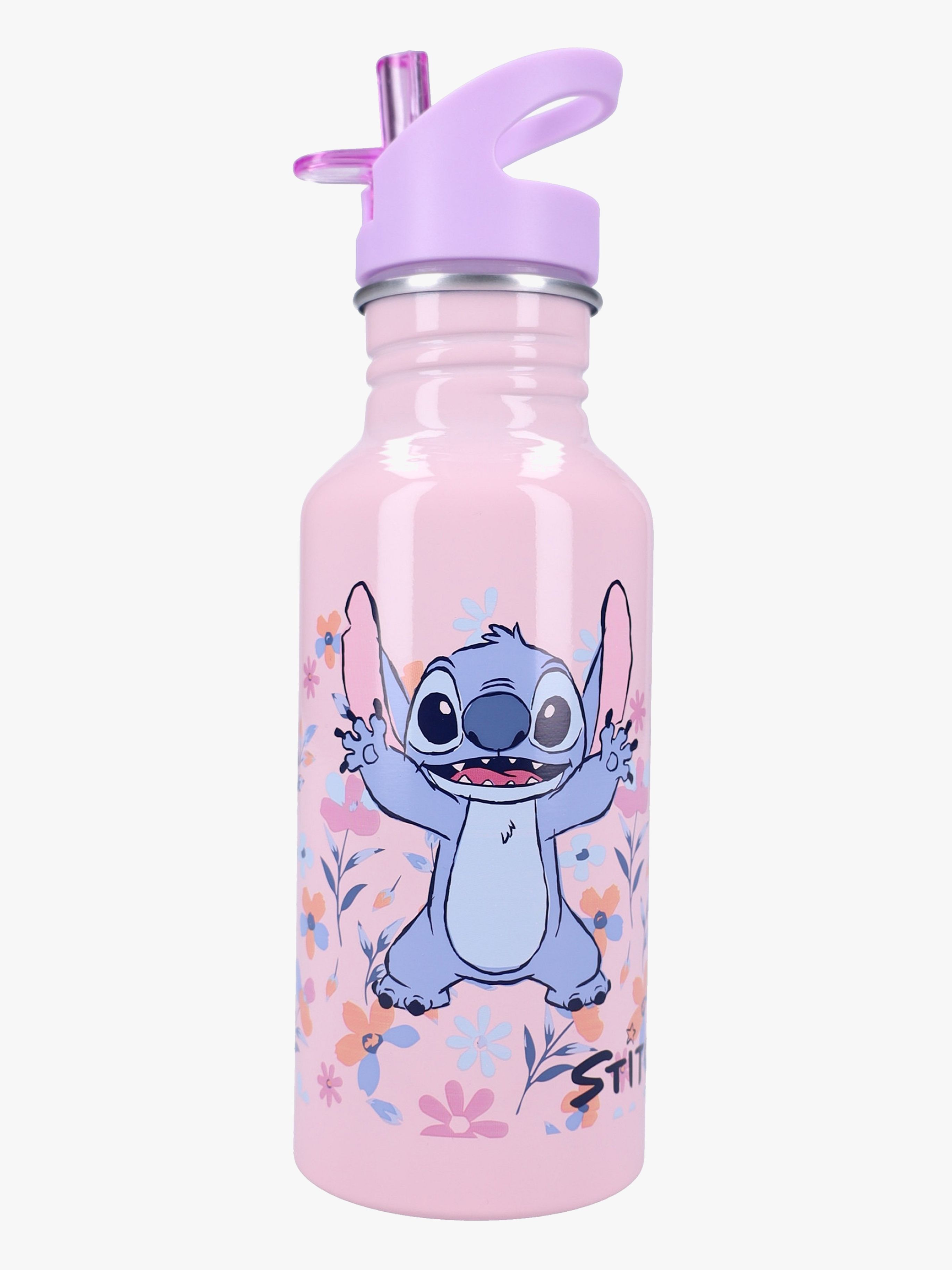 Disney Stitch Aluminium Trinkflasche 500ml, Keep It Cool