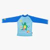 Swimpy Bolibompa UV-Schutzshirt, Hellblau/Dunkelblau