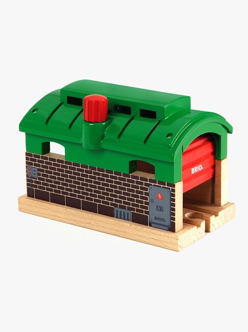BRIO World 33574 Lokschuppen mit Rolltor
