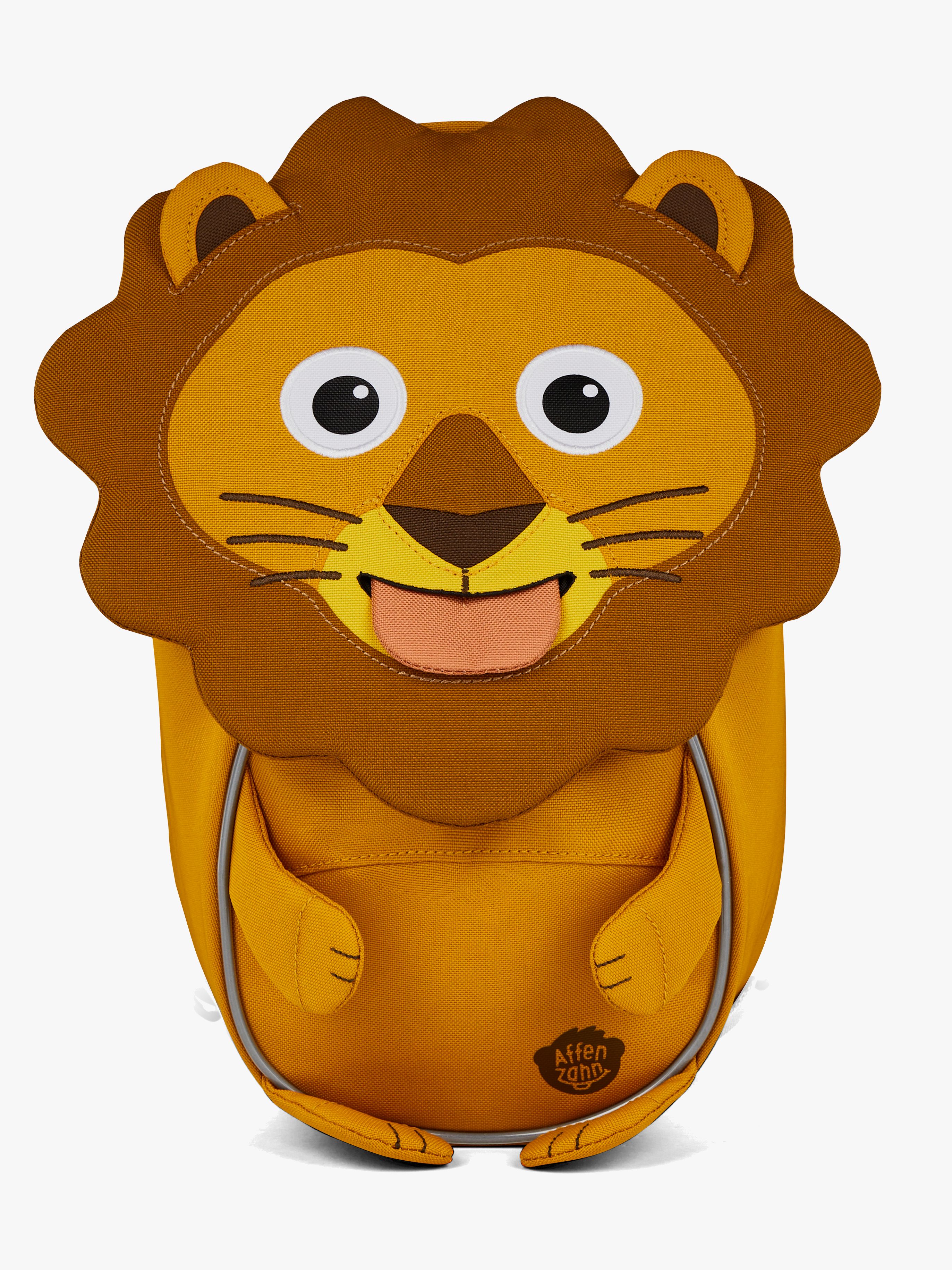 Affenzahn Small Friend Kinder Rucksack 4L, Löwe, Kindergartenrucksack