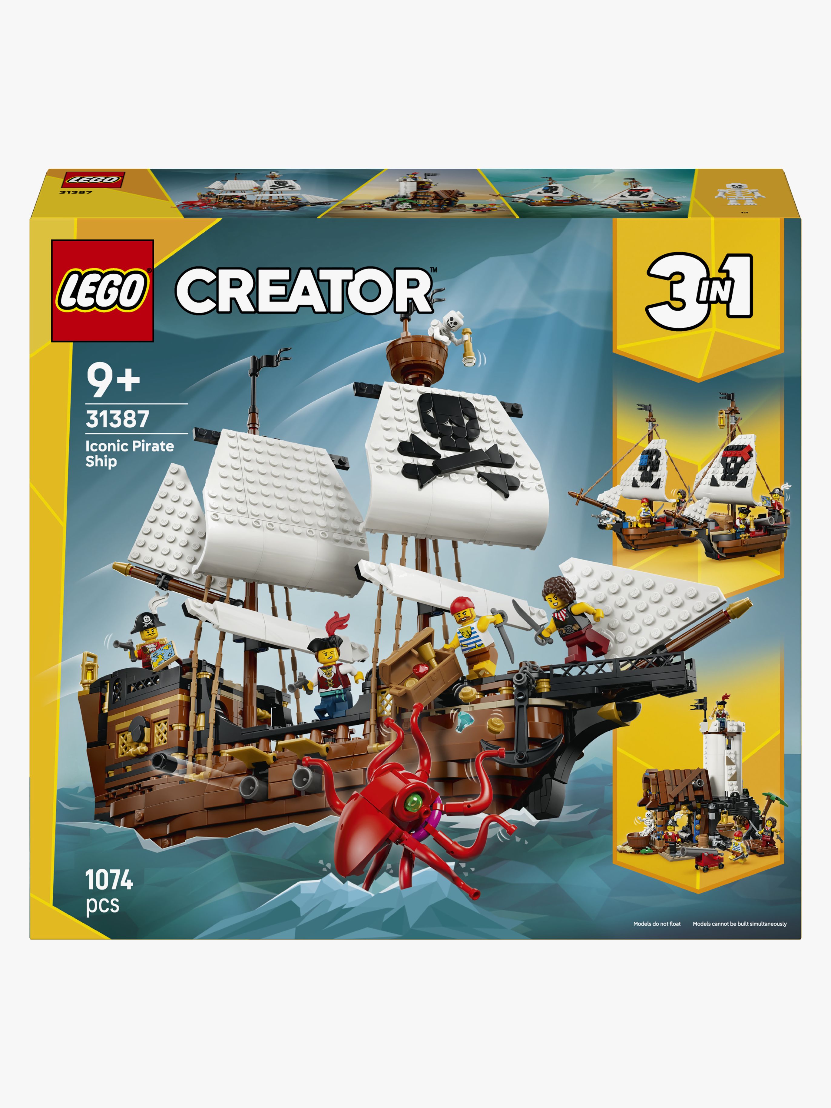 LEGO Creator 31387 Legendäres Piratenschiff