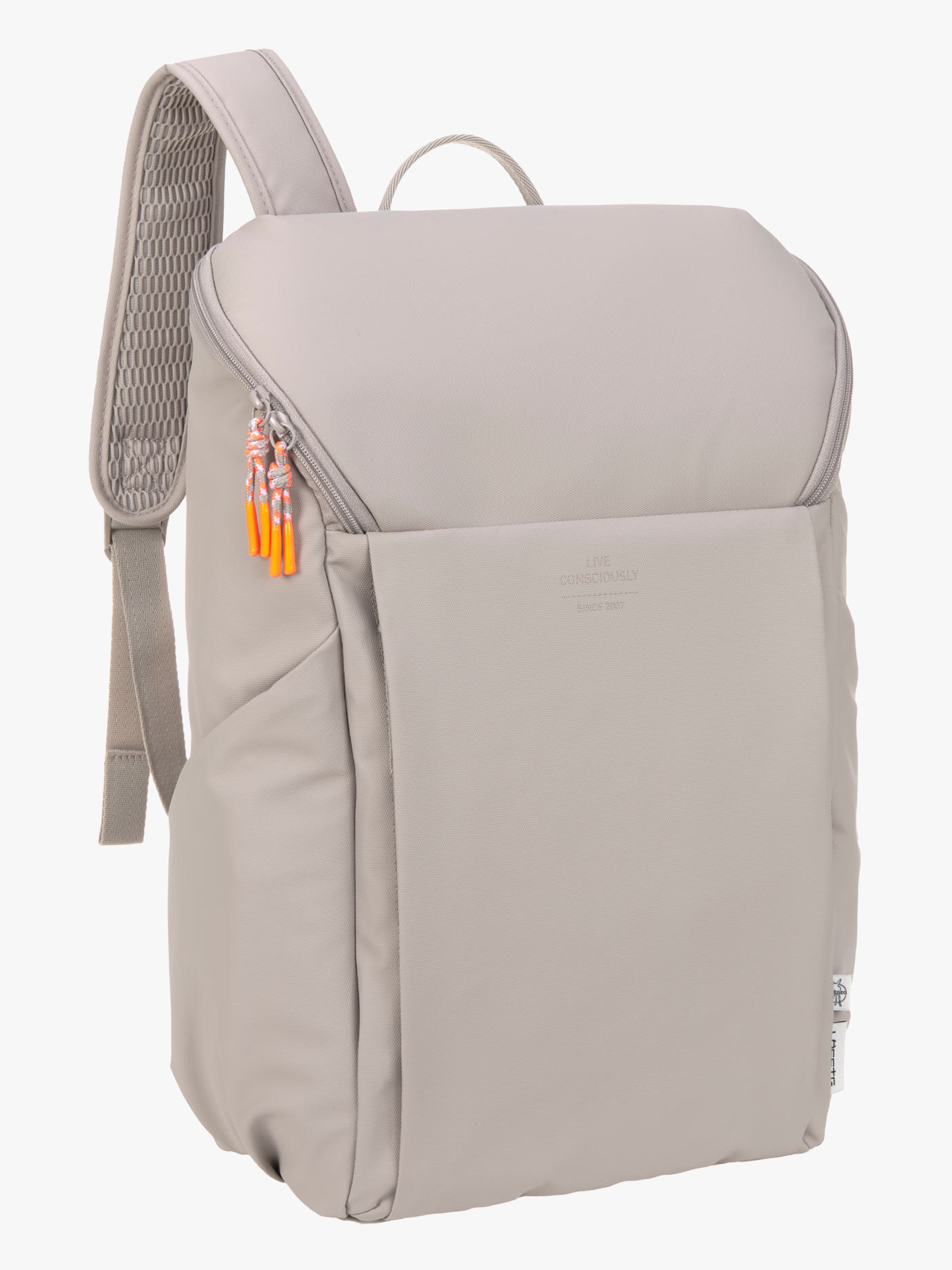 Slender Wickeltasche Rucksack, Taupe