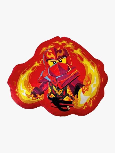 LEGO NINJAGO KAI Geformtes Kissen 40 cm, Rot