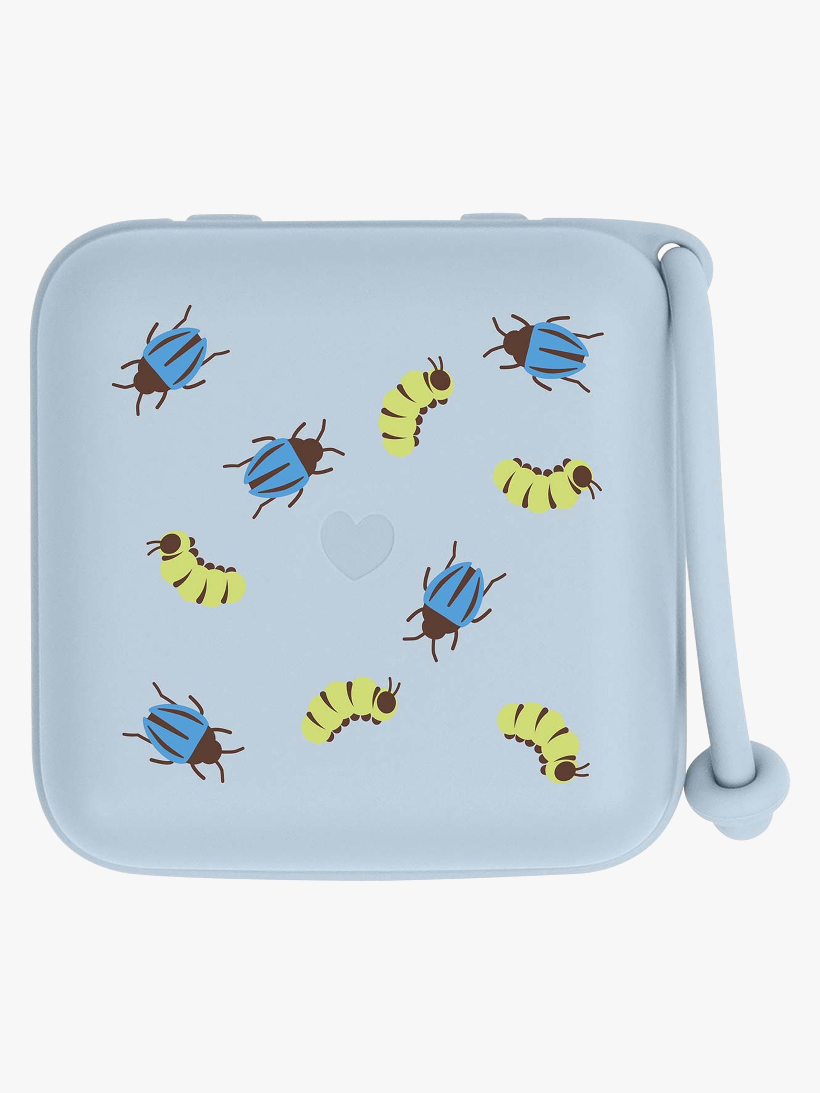 Studio Schnullerbox Raupe Käfer, Mix Baby Blue