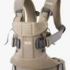 BabyBjörn One Air Babytrage 3D Mesh, Grey Beige