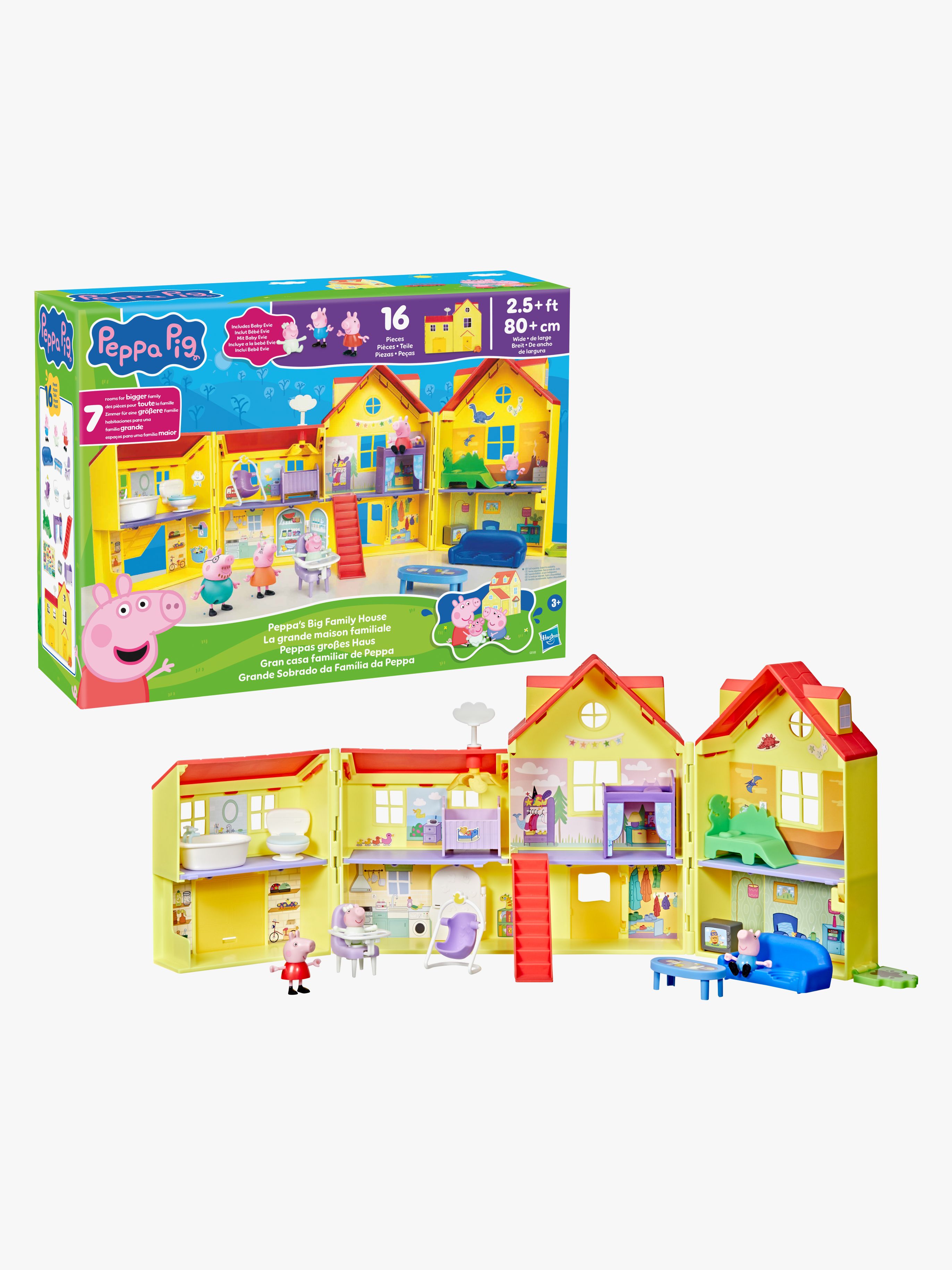 Peppa Wutz Großes Familienhaus Puppenhaus