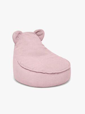 Meowbaby Slimcord Sitzsack Teddy, Pink