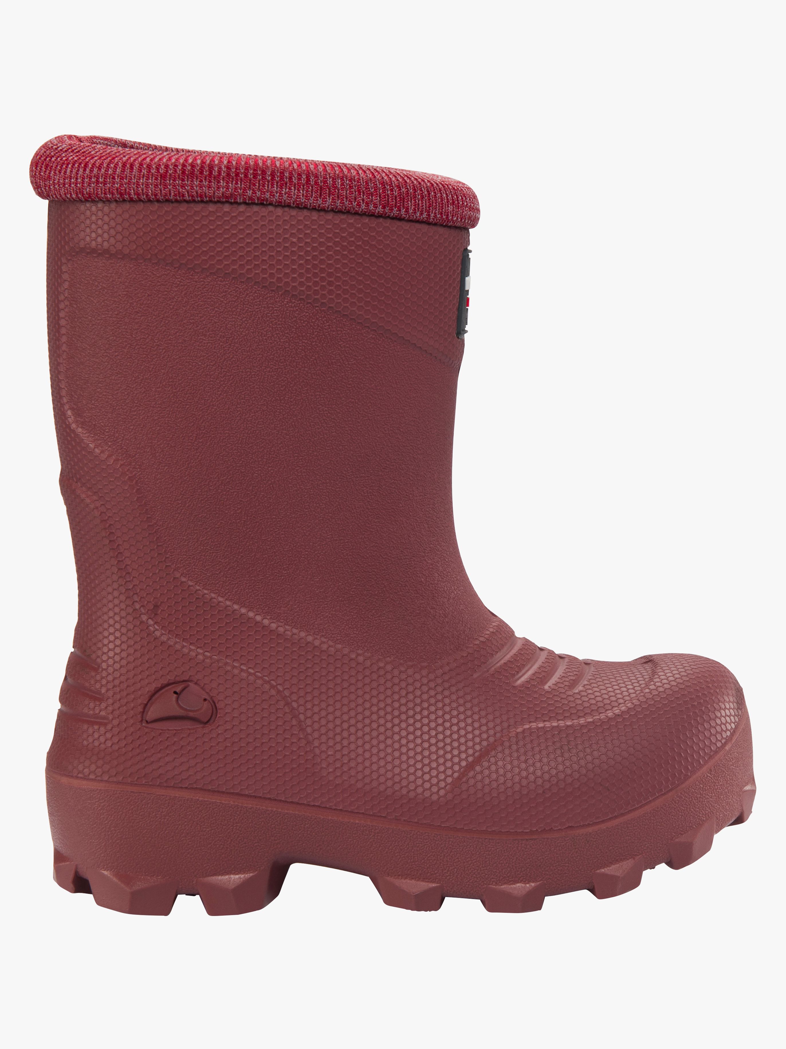 Viking Frost Fighter Gefütterte Gummistiefel, Dark Pink, 32, Kindergummistiefel, Kinderstiefel, Gummistiefel kinder, Kids