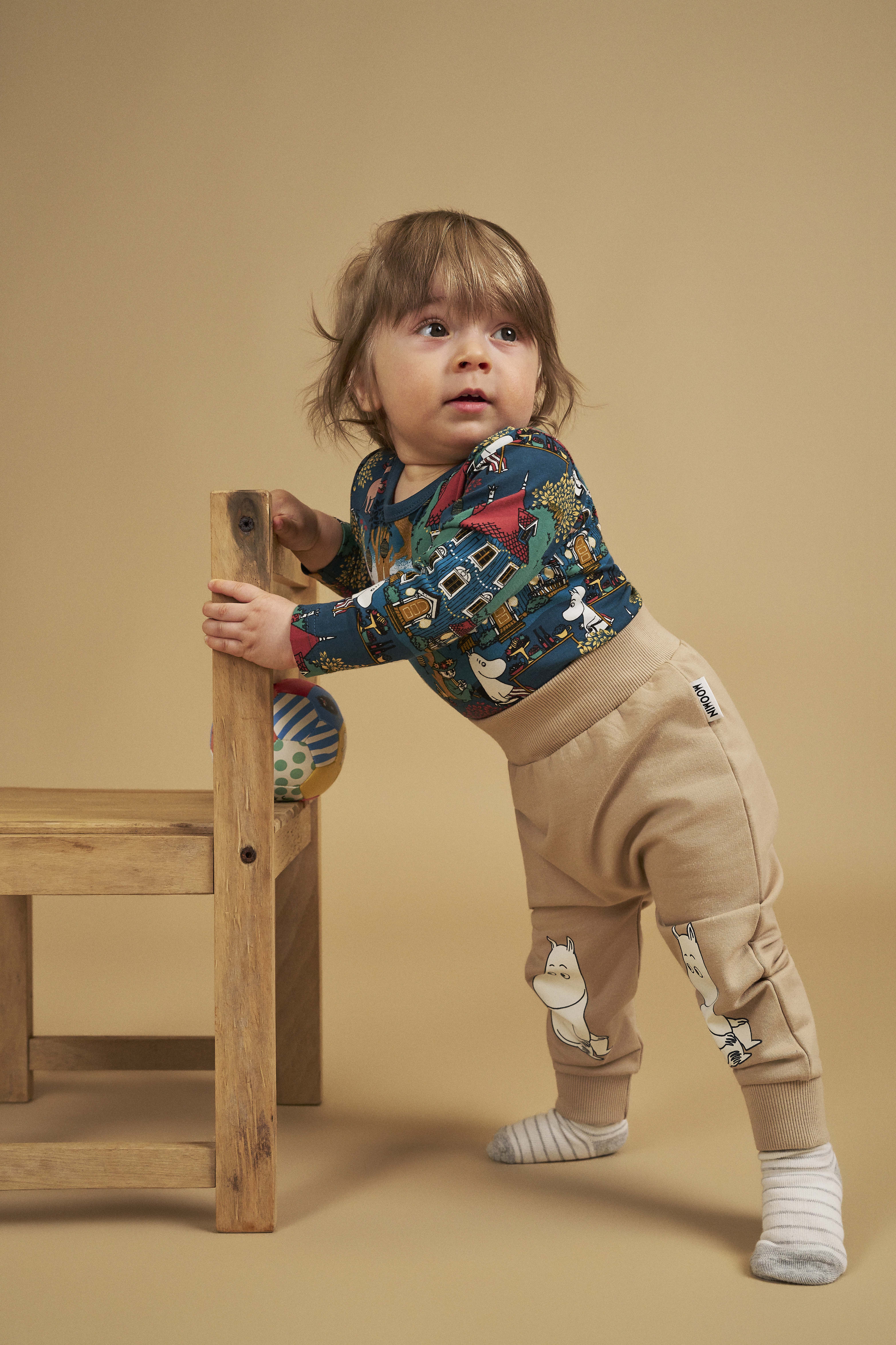 Moomin by Martinex Sturm Jogginghose Baby, Beige, 62