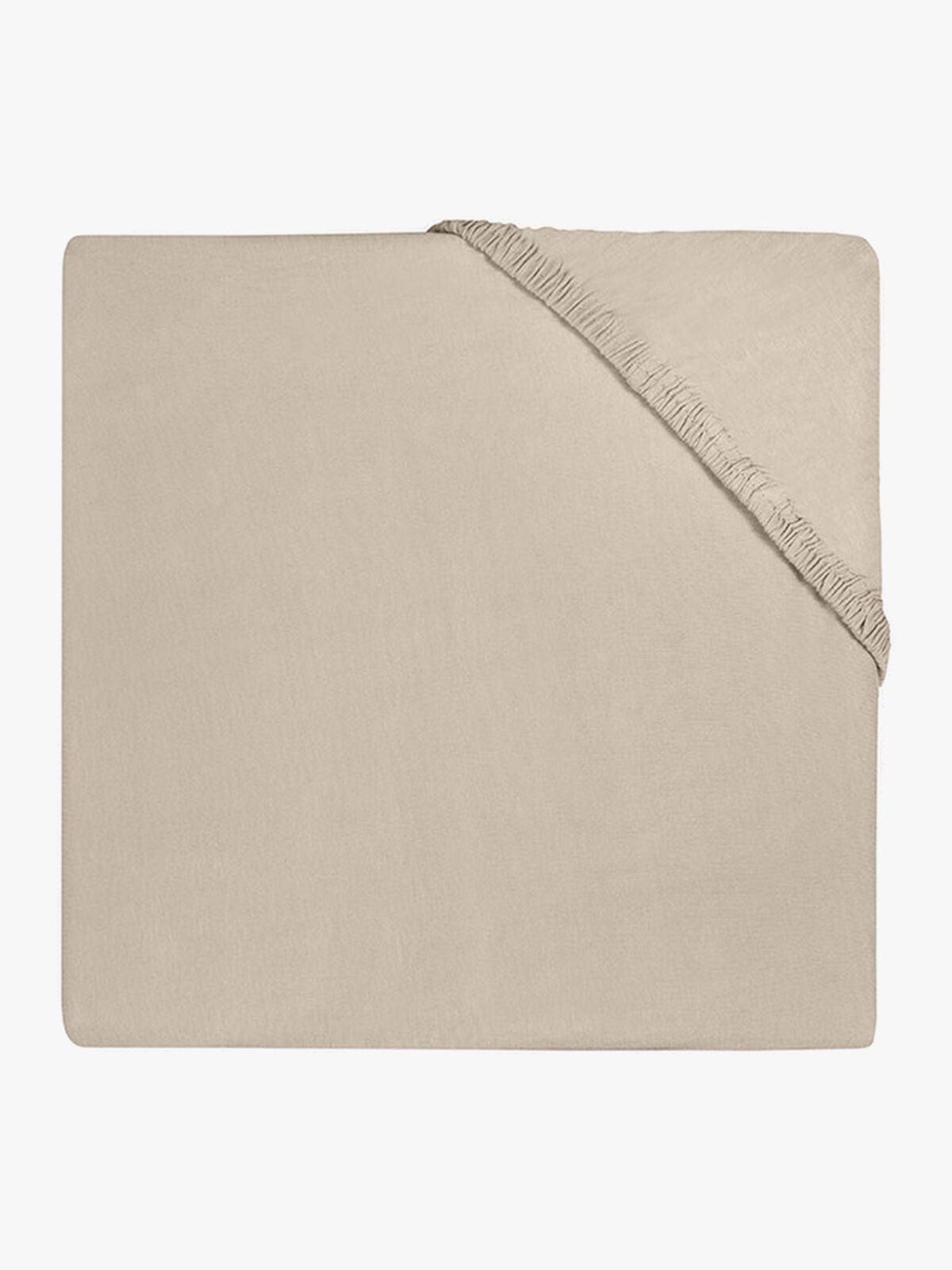 Jollein Spannbettlaken Baumwolljersey 40x80cm, Nougat