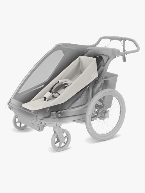 Thule Chariot Neugeboreneneinlage, Hellgrau