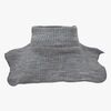 Lindberg Rib Baby Halswärmer Merinowolle, Grey Melange