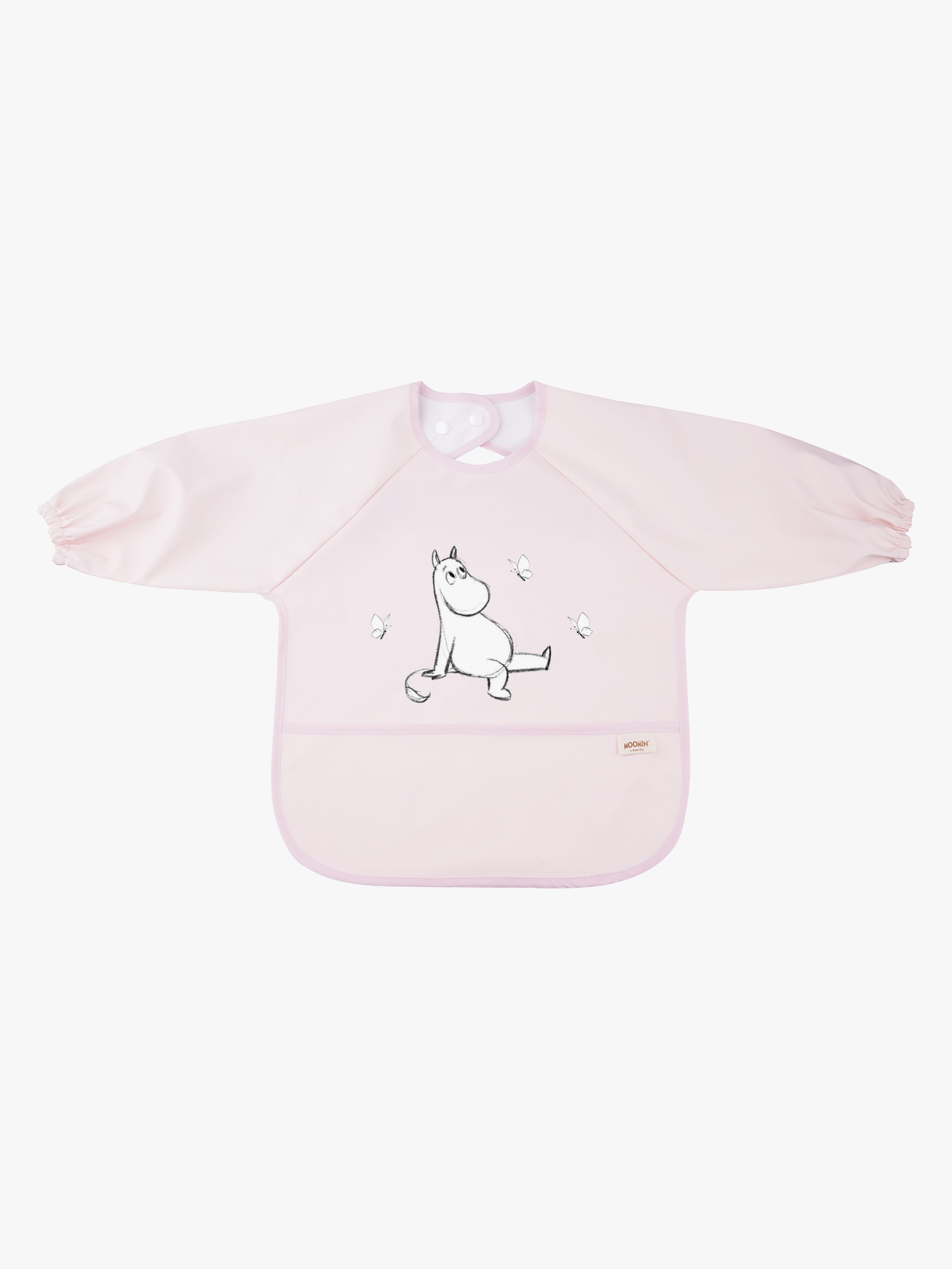 Mumin Langärmliges Lätzchen, Pink