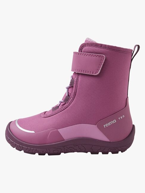Reimatec Barefoot Talvella Winterstiefel, Red Violet