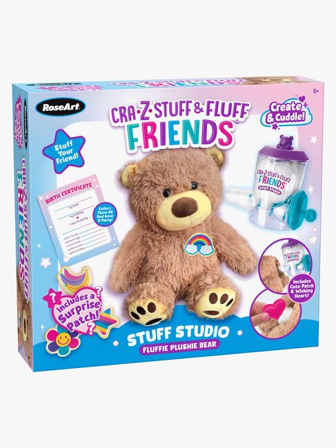 Cra-Z-Art DIY-Set Stofftier Stuff And Fluff Friends