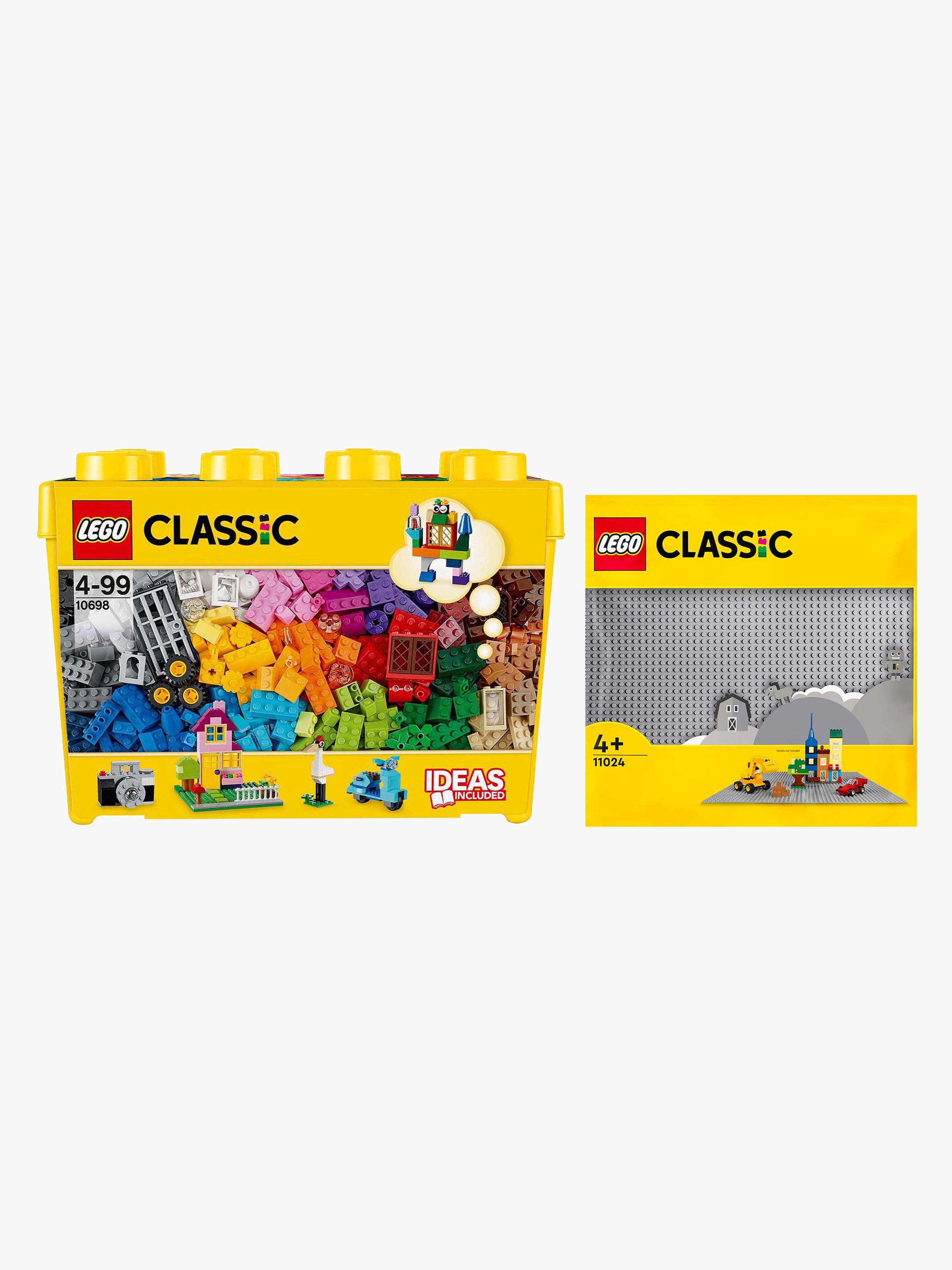 LEGO Classic 10698 Große Bausteine-Box mit 11024 Bauplatte